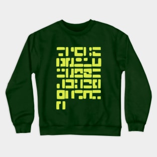 Scouter Alphabet Crewneck Sweatshirt